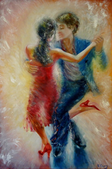Print on canvas Argentine Tango (Gancho)